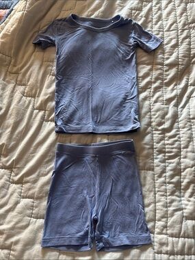 Little Sleepies Periwinkle Blue Pajamas